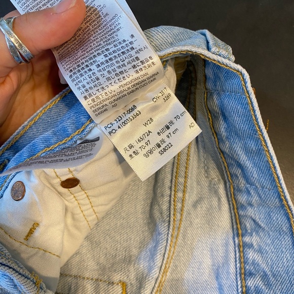 Levi 501 Jean shorts - Picture 4 of 4